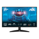 AOC B3 27B36X PC lamekuvar 68,6 cm (27") 1920 x 1080 pikslit Full HD LED Must