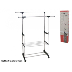 Pikendatav Pikendatav riidestange 90&ndash;146 / 92&ndash;160 cm, 42x146x160 cm