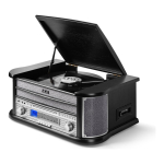 AKAI ATT-350CC - plaadim&auml;ngija, millel on CD- ja kassetim&auml;ngija.