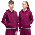 Puma ESS Elevated Hoodie FL laste jaoks fuksia 694701 41 (140 cm)
