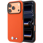 Dėklas Dėklas BMW M Quadrille Kevlar Metal Logo MagSafe Case, iPhone 17 Pro / 18 Pro jaoks - Oranžiline