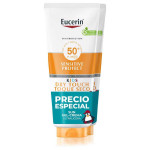 Eucerin SUN SENSITIVE PROTECT KIDS geelkreem SPF50+ pakk 2 x 200 ml