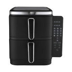 Zyle ZY012AF kuuma &otilde;hu frit&uuml;&uuml;r, kahekordne, 2800 W, 11 l