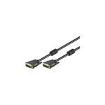 Goobay Goobay DVI-D FullHD kaabel 1,8 m must