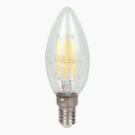 LED LED pirn E14 6W 4000K 720lm 220-240V FILAMENT C35 K&Uuml;&Uuml;NLA LED rida LITE