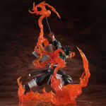 Tamashii Tamashii Nations Demon Slayer Kimetsu no Yaiba Tanjiro Kamado Kyojuro Rengoku m&otilde;&otilde;ga kaitsefiguur 19,5cm