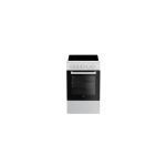 Beko FSS57000GW pliit Eraldiseisev pliit Elektriline Keraamiline Must, Valge