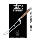 G&uuml;de Alpha Cheese Knife 15 cm Pear Wood