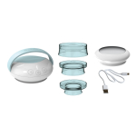 HoMedics Smoothee IR masseerija Jalad Valge
