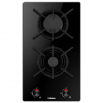Hansa BHKS330300 pliidiraud Must Sisseehitatud 30 cm Gaas 2 tsoon(id)