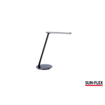 Desk Desk lamp SUN-FLEX&reg;QLITE&trade; with wireless integrated phone charger, black