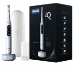 Oral-B iO Series 10 T&auml;iskasvanud P&ouml;&ouml;rlev/v&otilde;nkuv hambahari Valge