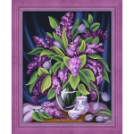 Beldizart Diamond painting set Lilac 50х40 cm AZ-1629