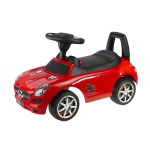 Lean Lean Cars Children's Mercedes Benz push car, red