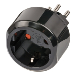 Brennenstuhl 1508642 elektripistiku adapter T&uuml;&uuml;p J (CH) Must