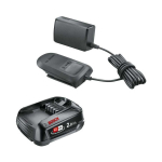 Bosch battery and charger set 18V (2Ah2A)