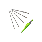 Drilled Drilled set: 5 pcs. wierteł do betonu zbrojonego SDS+, FORCE X + oł&oacute;wek automatic Pica 3030, Alpen [0087500015100]