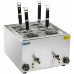 Royal Royal Catering cooker for cooking pasta and dumplings, 2 chambers with taps