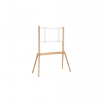 Mozi Art Series FS-15 floor stand for 49 - 75" TV, beech