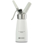 N2O N2O Kitchen Line Whipped cream siphon set + 3 nozzles 0.25L - white - HENDI 588031