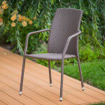 Krzesło Krzesło ogrodowe Etienne brown PATIO