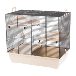INTER-ZOO Pinky 3 Zinc brownish yellow - cage for a hamster