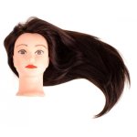 Ikonk Barber head with natural hair, brown