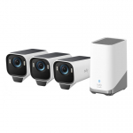 Eufy Cam S3 Pro 3+1 Kuul (kuju) IP s&uuml;steemiga turvakaamera Hoonev&auml;line 3840 x 2160 pikslit Sein