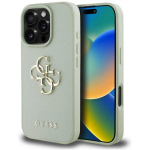 Case Case Guess Grained Big 4G Logo Small Classic Logo for iPhone 16 Pro green