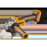 Ingco CAGLI201258 cordless angle grinder without battery and charger