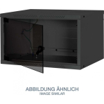 TRITON 19" solid cabinet 4U/400mm - FLAT PACK, black