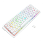 REDRAGON K730W-RGB-PRO Draconic V2 klaviatuur USB + RF Wireless + Bluetooth Valge
