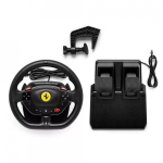 Thrustmaster T98-P FERRARI 296 GTB Must Juhtpult + pedaalid Analoog/digitaal PC, PlayStation 4, PlayStation 5