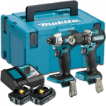 akumulatorikomplekt akumulatorikomplekt Combo 18V, DGA506 + DDF492 + DHR243, Makita [DLX3202TJ] 3x5,0Ah, LXT