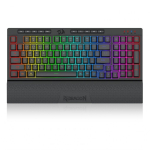 REDRAGON K515RGB-PRO klaviatuur USB + RF Wireless + Bluetooth Must
