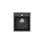 Compotexa Akmens mass plautuv&auml; HELIKA Nova SQN100W, Silicsana v&auml;rv: Must | Must metallic 601
