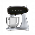 Smeg SMF04BLEU 50&rsquo;s Style Stand mixer 800W 4.8L black
