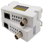 &Scaron;akotuvas &Scaron;akotuvas Extra Digital PoE 10/100M koaksiaalkabli kaudu laiendaja, ulatusega kuni 500 m. Komplekt.