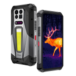 Unihertz Tank 5 Pro 5G projektori- ja soojuskaameraga telefon, 512/18 GB, must
