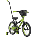 Tabou Rocket 16 must-roheline jalgratas
