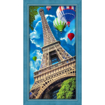 Beldizart Sky above Paris 30x60 cm AZ-1708