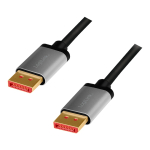 LogiLink CDA0105 DisplayPort-kaabel 2 m Must, Hall