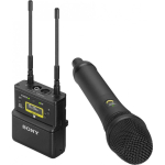 Sony UWP-D22 Wireless microphone attached to the camera