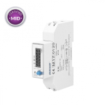 Orno Single-phase electricity meter, 100 A, RS-485 port, MID, 1 module, DIN TH-35 mm, PV