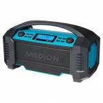 MEDION LIFE E66050 T&ouml;&ouml;koht Analoog ja digitaal Must, Sinine