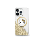 Case Case Hello Kitty HKHMP16SLGDIH iPhone 16 6.1" white gold/white gold hardcase Liquid Glitter Fever MagSafe