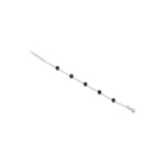 Jwl Jwl Luxury Pearls Delicate bracelet with black pearls JL0753