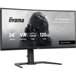 iiyama GCB3482WQSU-B1 PC lamekuvar 86,4 cm (34") 3440 x 1440 pikslit UltraWide Quad HD LED Must
