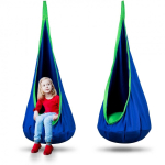 Neo-Sport Cocoon hanging chair, blue