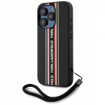 Case Case Karl Lagerfeld Saffiano Athleisure Stripes Cord for iPhone